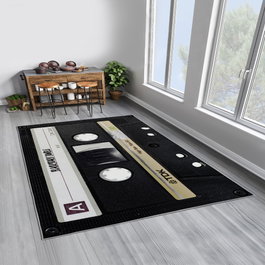 Conceptum Alfombra Negra 120 x 180 cm
